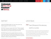 Tablet Screenshot of non-stopmedia.org